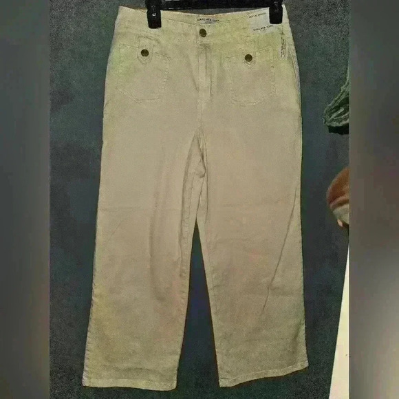 Marc New York Jeans Wide Leg Cropped Pants Size 10 - Picture 1 of 11
